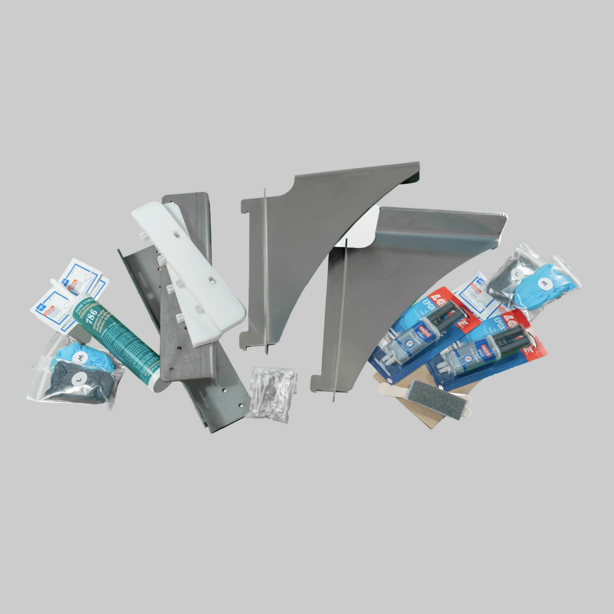 Brushed Finish Bracket System